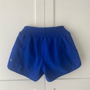 SOLD ON DP size 4 lululemon shorts in royal blue